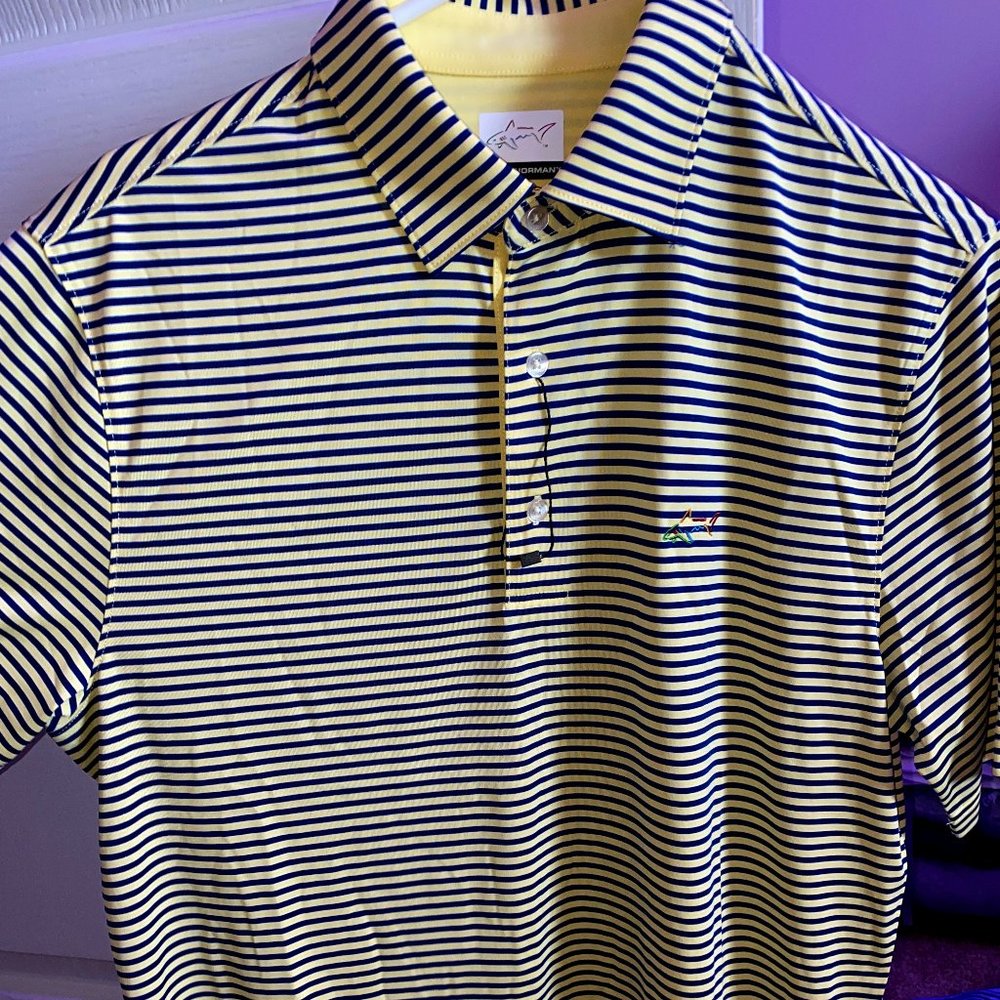 Never Been Worn Greg Norman Mens Golf Polo